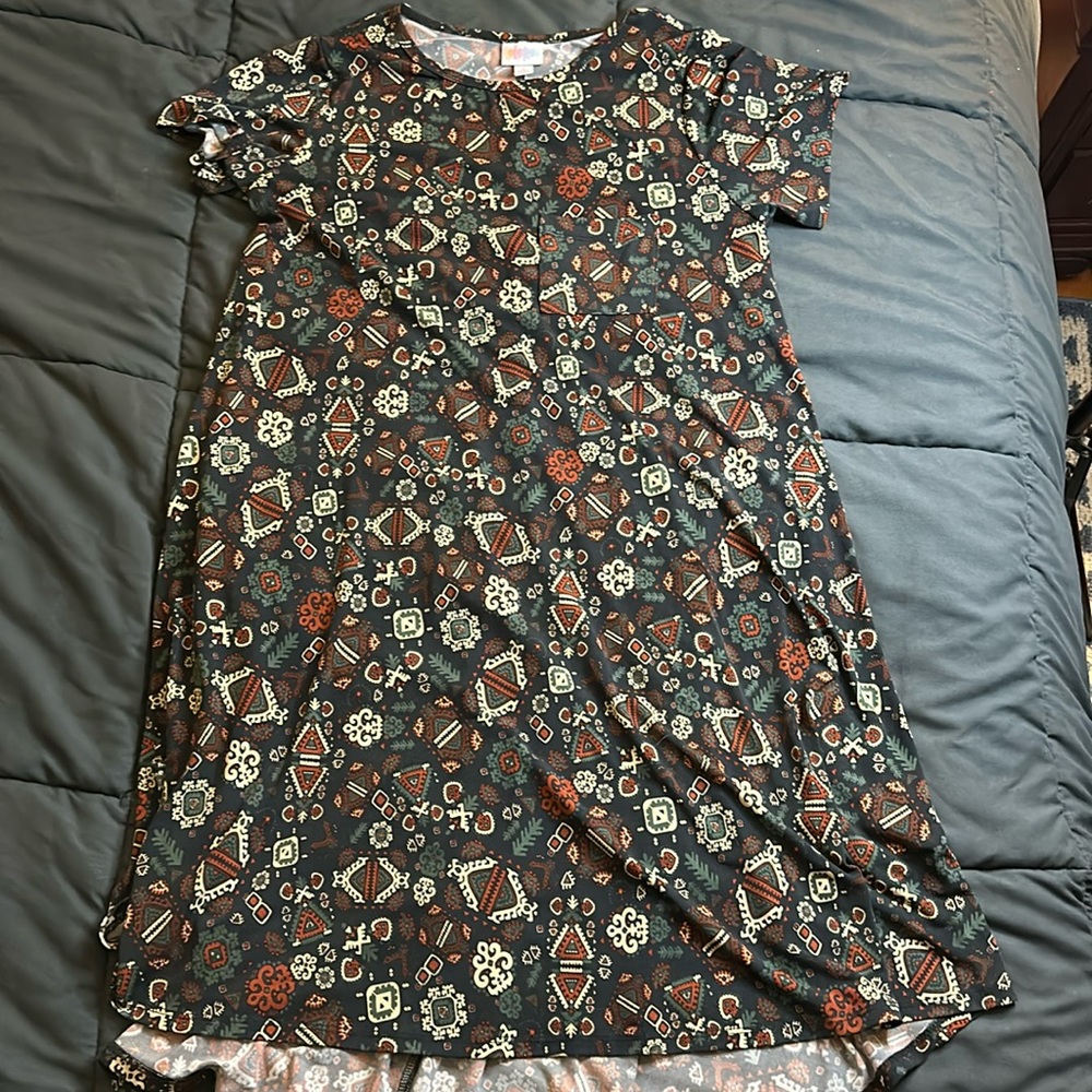 LulaRoe short sleeve dress